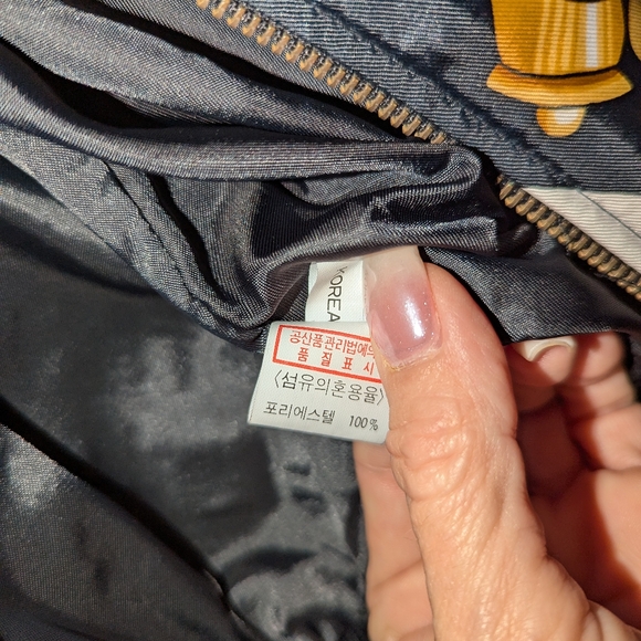 ❤️‍🔥Vintage unbranded bomber medium large - Picture 4 of 8